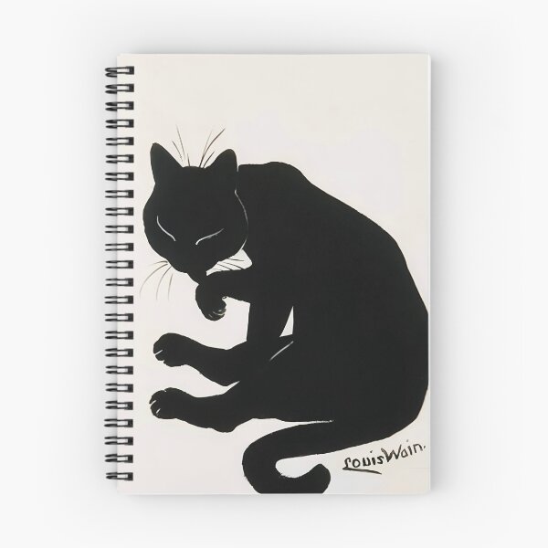Artikelvorschau, Katze von Louis Wain entworfen und verkauft von WonderweissStudio.