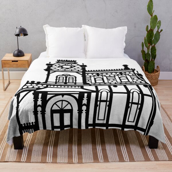 Item preview, Victorian House - black & white designed and sold by XOOXOO.