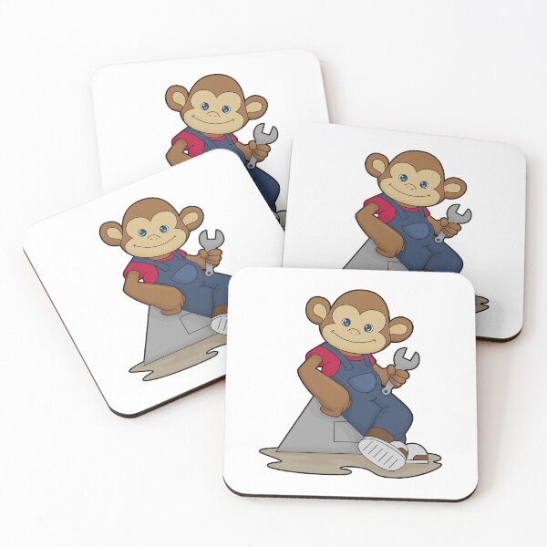 Item preview, Monkey Mechanic Wrench Workshop designed and sold by Snabdesign84.