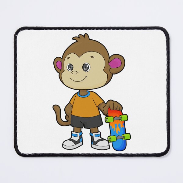 Item preview, Monkey Skater Skateboard designed and sold by Snabdesign84.
