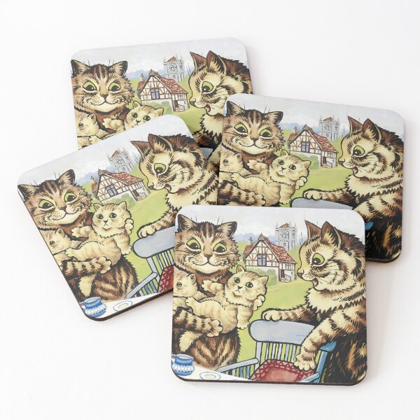 Artikelvorschau, Familienangelegenheiten von Louis Wain entworfen und verkauft von WonderweissStudio.