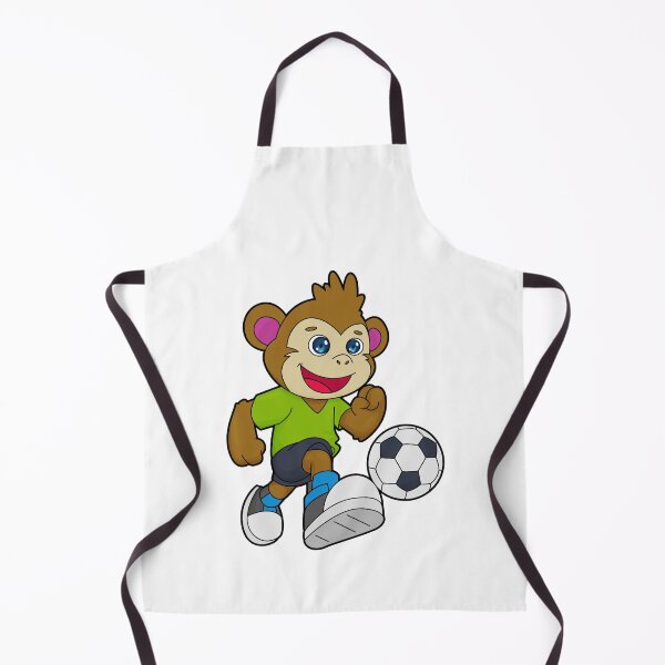 Item preview, Monkey as Soccer player with Soccer designed and sold by Snabdesign84.