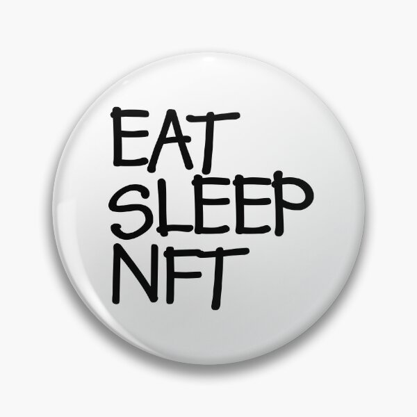 Item preview, eat sleep nft black designed and sold by frankuffmann.