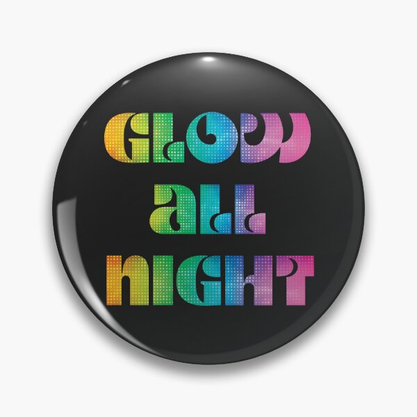 Item preview, Glow All Night, Theme 70's 80's Party shirt For Man And Woman designed and sold by calalassy.