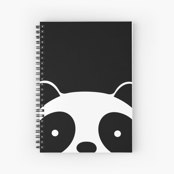 Cute Panda Spiral Notebook