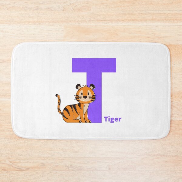 Item preview, T for Tiger - Alphabet and Animals designed and sold by CherieTree.