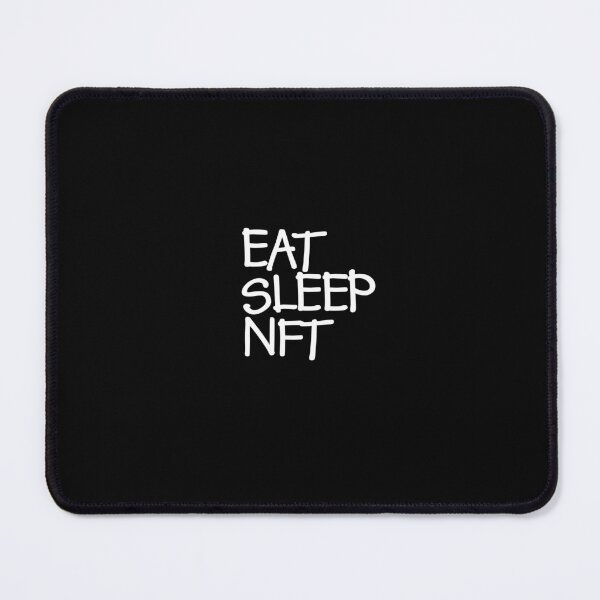 Item preview, eat sleep nft white designed and sold by frankuffmann.