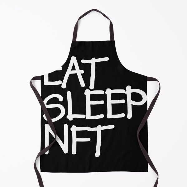 Item preview, eat sleep nft white designed and sold by frankuffmann.