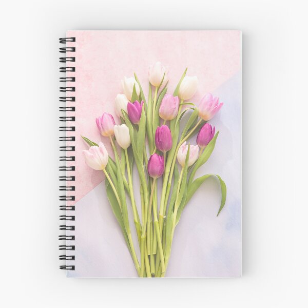 Item preview, Tulipanes de primavera sobre pasteles designed and sold by Zoe Power.