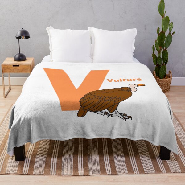 Item preview, V for Vulture - Alphabet and Animals designed and sold by CherieTree.