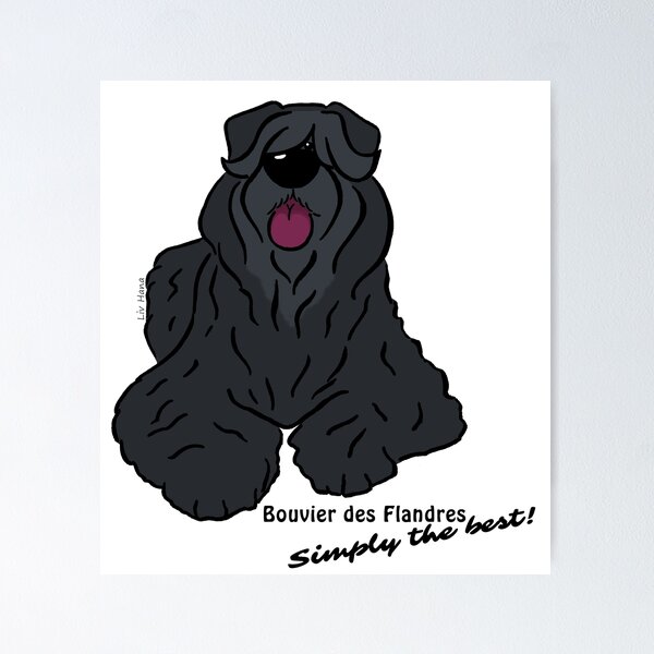 Item preview, Bouvier des Flandres - Simply the best designed and sold by LivHana.