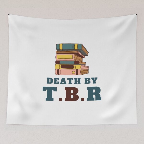 Item preview, Death By TBR - Stack of Books designed and sold by shmodev.