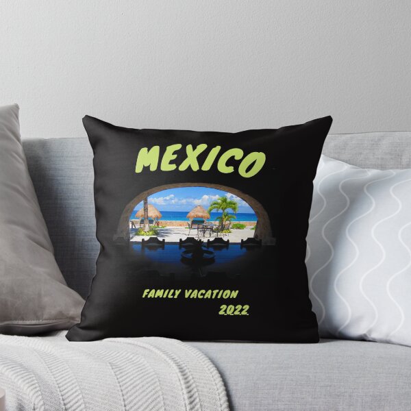 Artikelvorschau, Mexico Family Vacation 2022 Travel Gifts For Families Traveling to Mexico in 2022 Seeking Sun, Beach, Culture, and Experience entworfen und verkauft von AverageJoesBBQ.