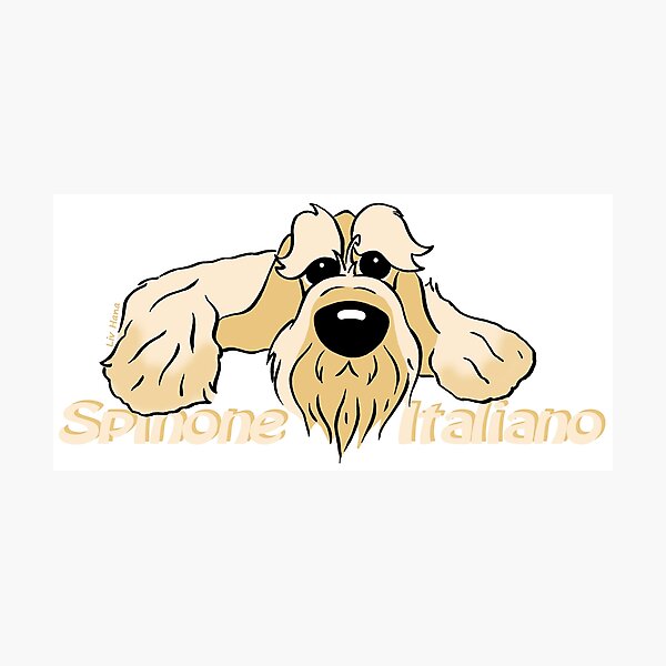 Item preview, Cute, blond Spinone Italiano designed and sold by LivHana.