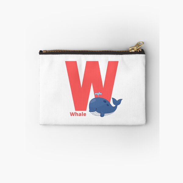 Item preview, W for Whale - Alphabet and Animals designed and sold by CherieTree.