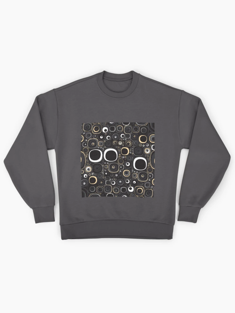 Thumbnail 1 of 6, Premium Oversized Sweatshirt, Abstract Rounded Square Multicolored Pattern designed and sold by risingrocket.