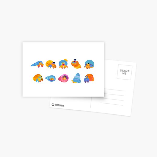 Hermit crab Postcard