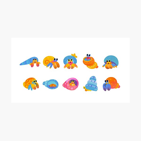 Item preview, Hermit crab designed and sold by pikaole.