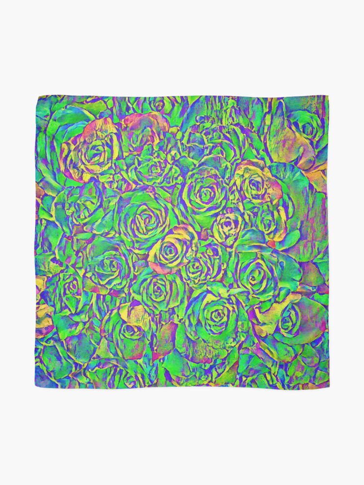 Alternate view of Roses Scarf