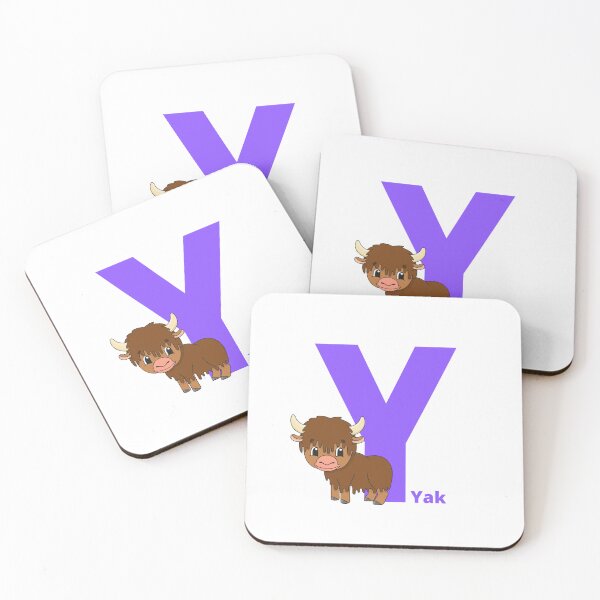 Item preview, Y for Yak - Alphabet and Animals designed and sold by CherieTree.