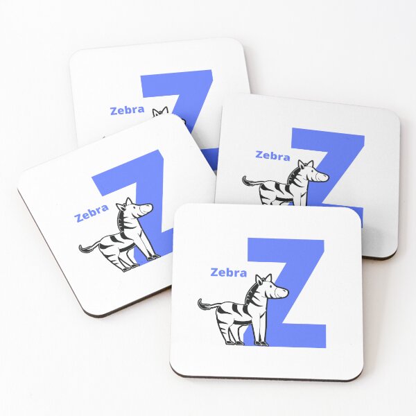 Item preview, Z for Zebra - Alphabet and Animals designed and sold by CherieTree.