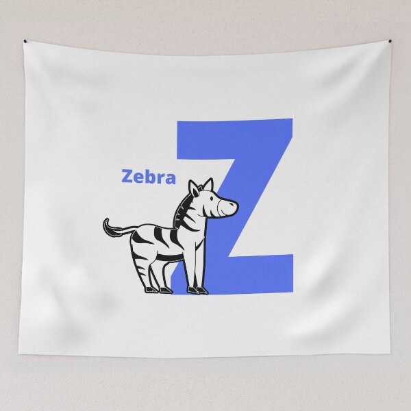 Item preview, Z for Zebra - Alphabet and Animals designed and sold by CherieTree.