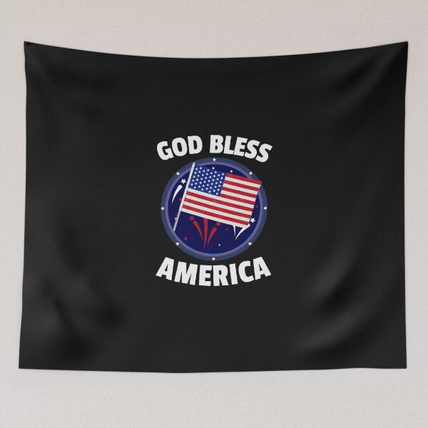 Item preview, Dios bendiga America designed and sold by MrTsTshirts.