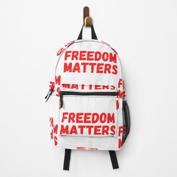 Item preview, Freedom Matters designed and sold by Kid Wits Ink "Wise enough to leave a lasting impression!".
