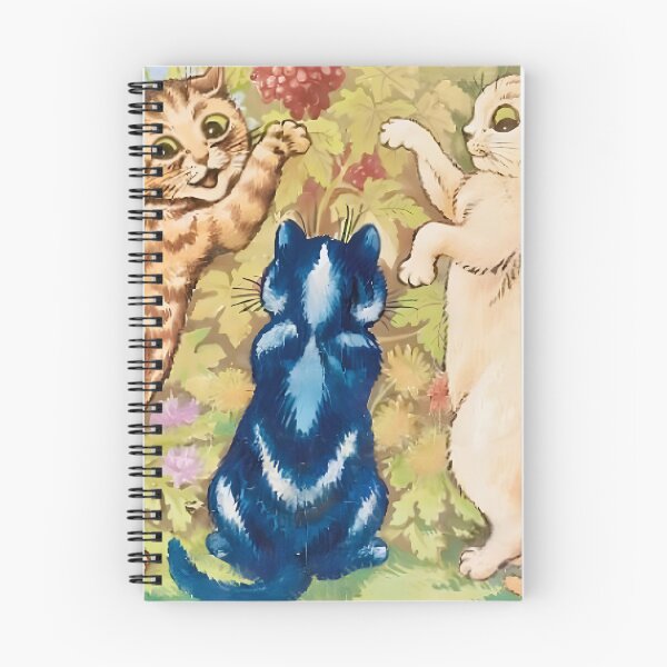 Item preview, Berry Picking by Louis Wain designed and sold by WonderweissStudio.
