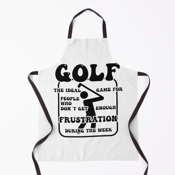 Item preview, golf frustration black designed and sold by frankuffmann.