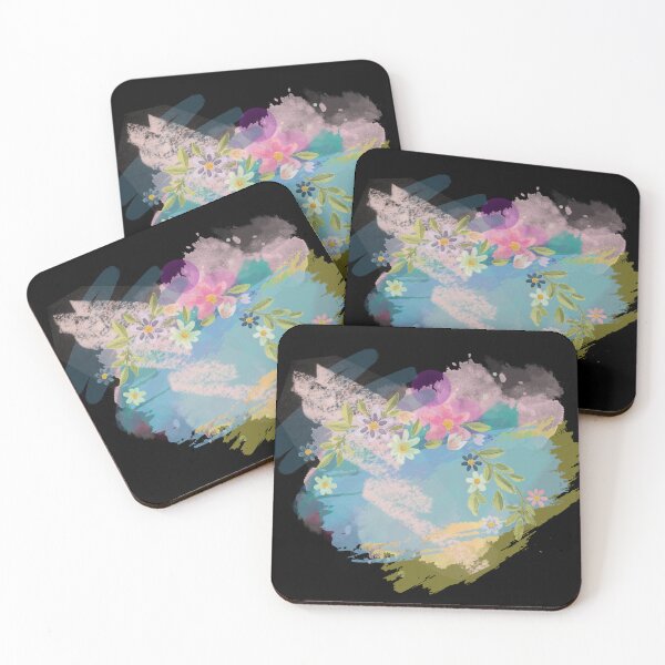 Item preview, Art | colours and shapes| Flowers designed and sold by TheAquaticPoet.