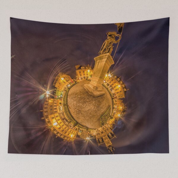 Item preview, Joan of Arc marching on the Compiègne City Hall designed and sold by Hapaks.