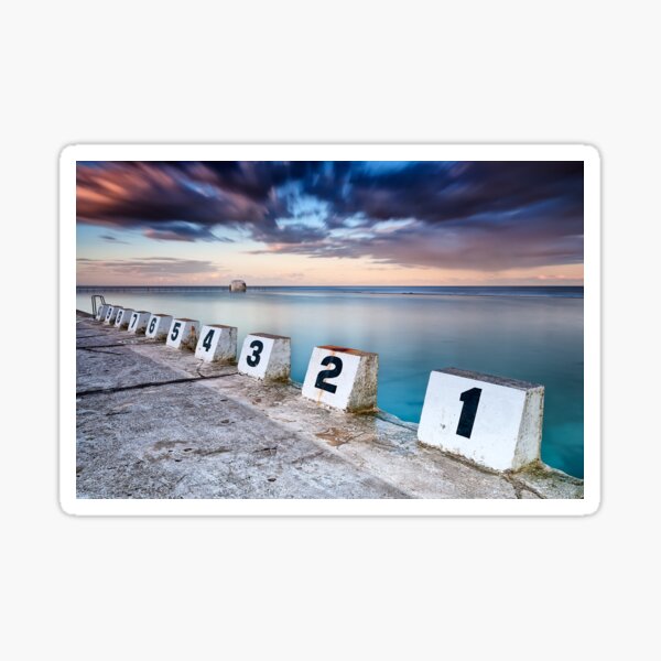 Merewether Ocean Baths - The Starting Blocks Sticker