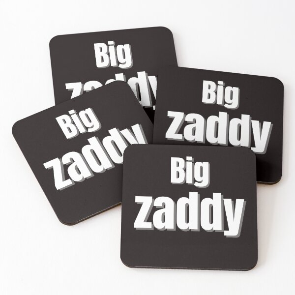 Item preview, Big Zaddy - Fun take on a sexy daddy - Fine, hot dad! Funny Snarky Sarcastic Smart Novelty Unique Gifts designed and sold by soflanicole.