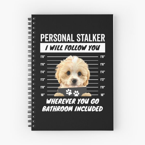 Artikelvorschau, Persönlicher Stalker-Hund – Cavoodle entworfen und verkauft von More Cute Dogs.