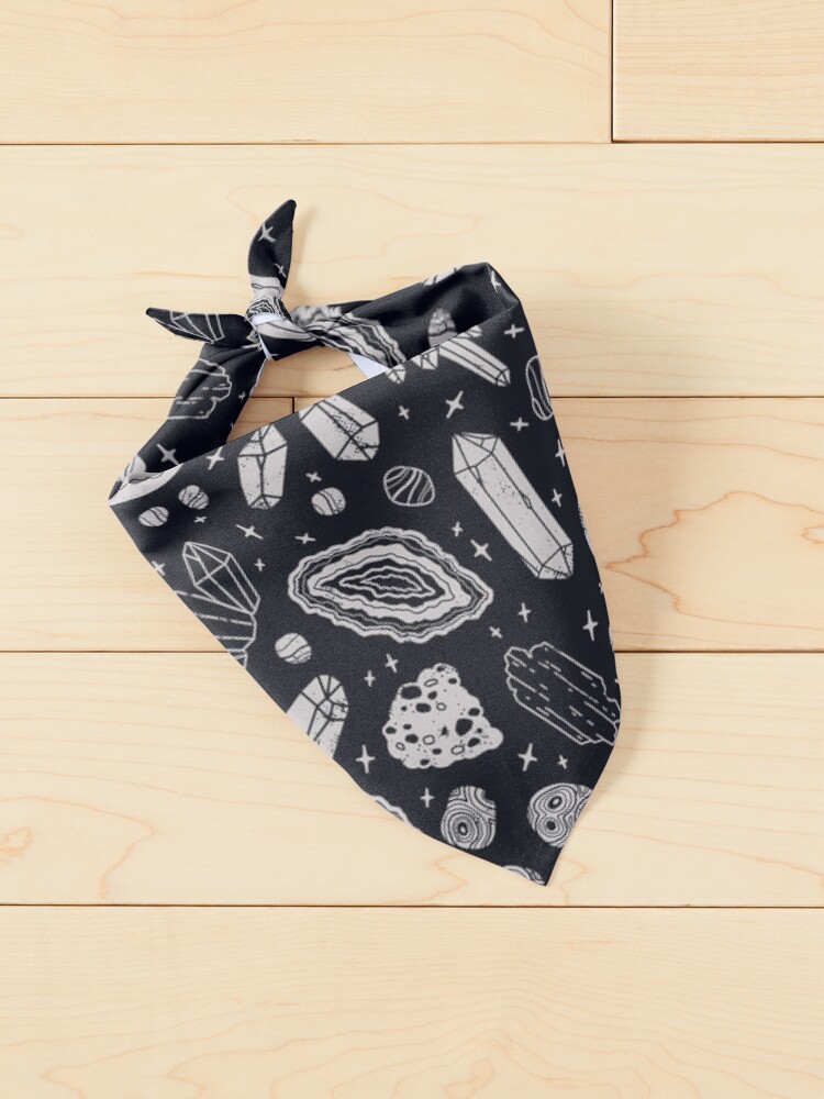 Thumbnail 2 of 6, Pet Bandana, Crystal Collection: Moonstone designed and sold by Camille Chew.