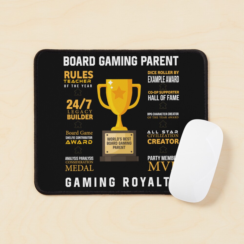 Board Gaming Parent Royalty - Board Game Inspired Graphic - Tabletop Gaming  - BGG - Fathers & Mothers Day Poster for Sale by MeepleDesign