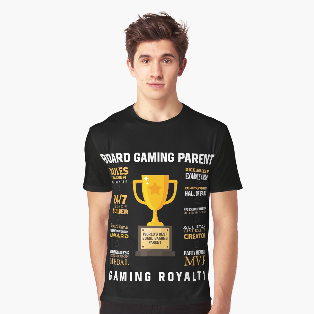 Board Gaming Parent Royalty - Board Game Inspired Graphic - Tabletop Gaming  - BGG - Fathers & Mothers Day | Kids T-Shirt