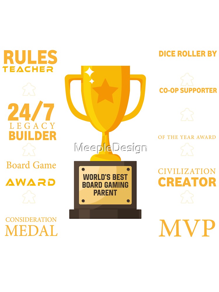 Board Gaming Parent Royalty - Board Game Inspired Graphic