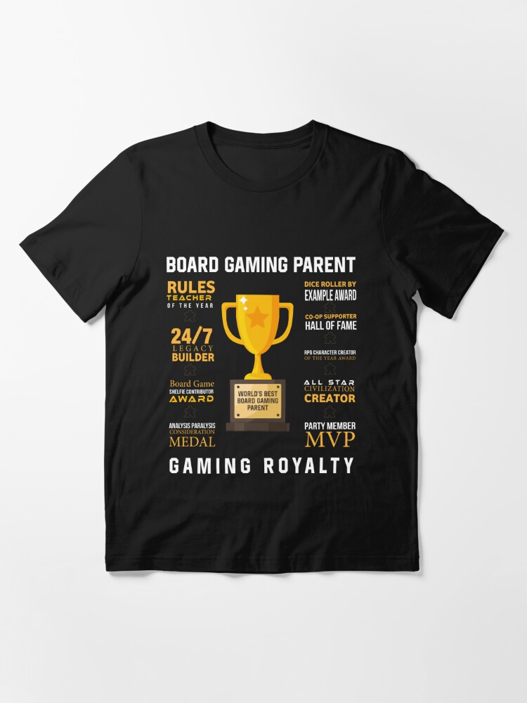 Board Gaming Parent Royalty - Board Game Inspired Graphic
