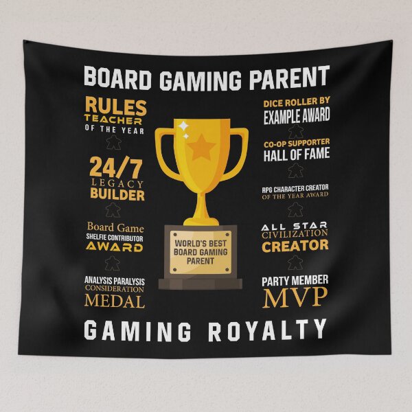 Item preview, Board Gaming Parent Royalty - Board Game Inspired Graphic - Tabletop Gaming  - BGG - Fathers & Mothers Day designed and sold by MeepleDesign.