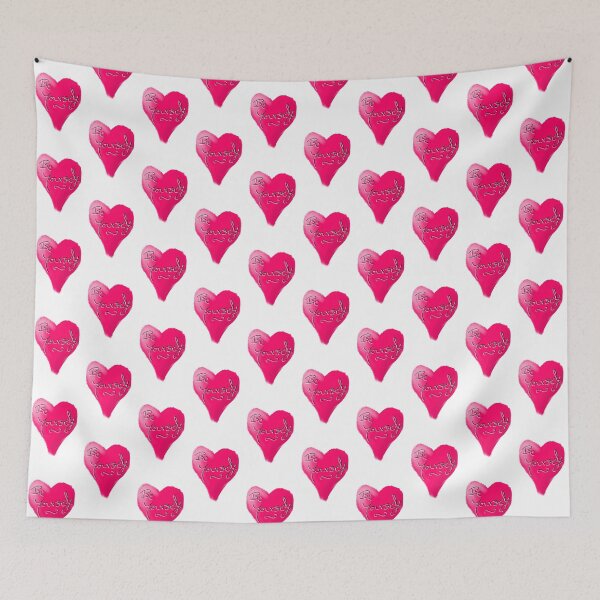 Item preview, Be Yourself Heart Slogan designed and sold by DuckvilleStudio.