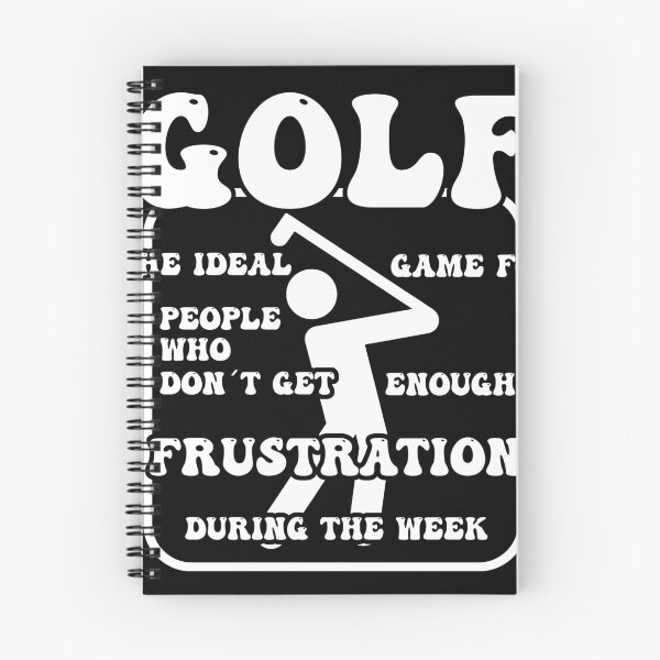 Item preview, golf frustration white designed and sold by frankuffmann.