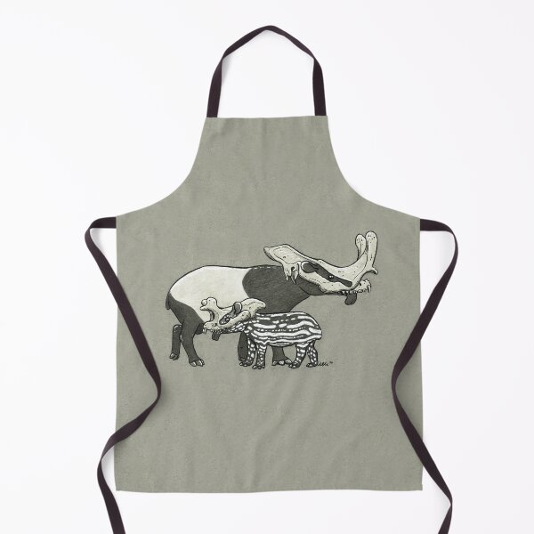 Item preview, Brontotherium Skull Tapirs designed and sold by Natalie Metzger.