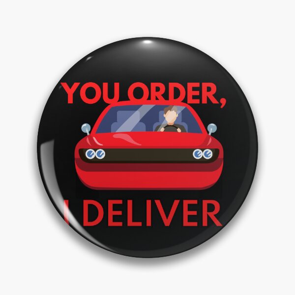 Item preview, You Order I Deliver Red Car | Delivery Driver Service Appreciation designed and sold by deliverylife.