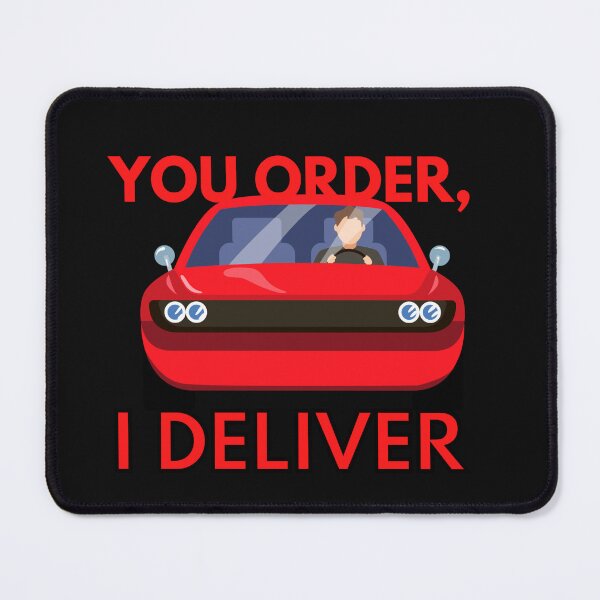Item preview, You Order I Deliver Red Car | Delivery Driver Service Appreciation designed and sold by deliverylife.