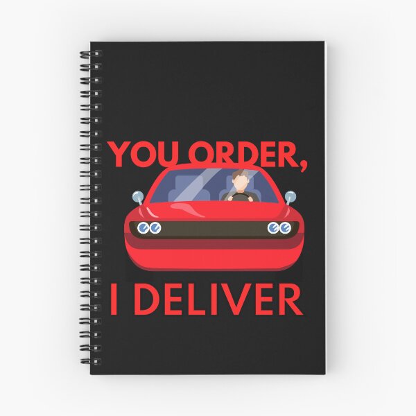 Item preview, You Order I Deliver Red Car | Delivery Driver Service Appreciation designed and sold by deliverylife.