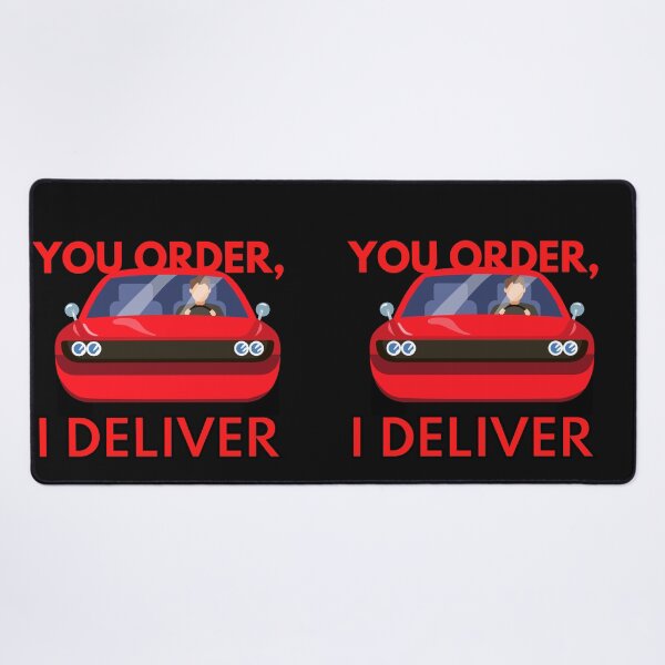 Item preview, You Order I Deliver Red Car | Delivery Driver Service Appreciation designed and sold by deliverylife.