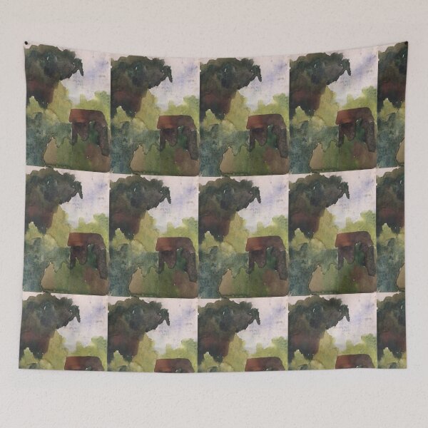Item preview, rainy summer  designed and sold by annatrigub.