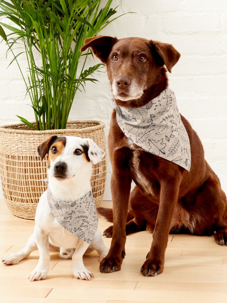 Alternate view of Fall in craft Pet Bandana